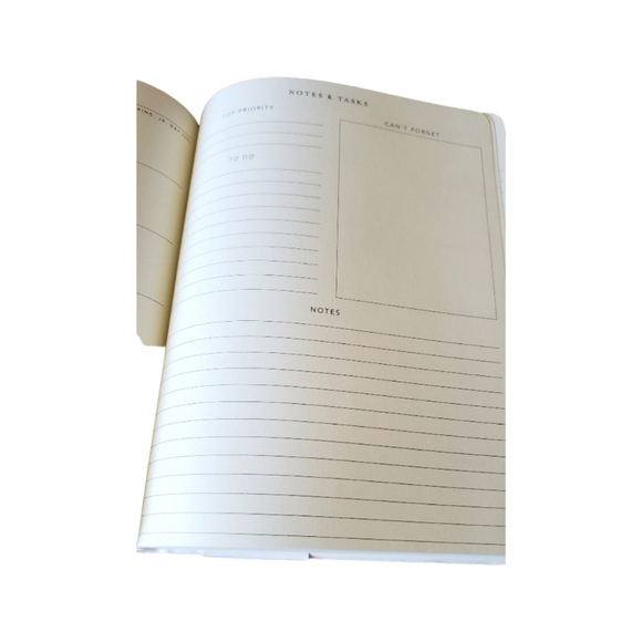 Graphic Faux Leather Blue 2023 Planner 18 Month New - Picture 5 of 9